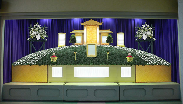 式場の祭壇例